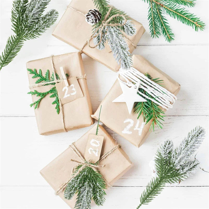 5PCS Snowy Pine Branches for Festive Decor - Image 21