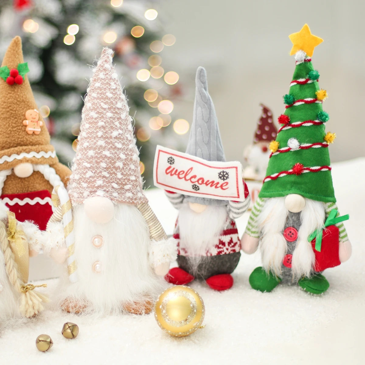 Charming Faceless Gnome Christmas Home Decor - Image 25