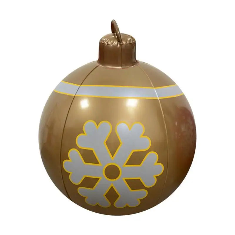 60CM Christmas Inflatable Decorative Balls for Festive Décor - Image 4