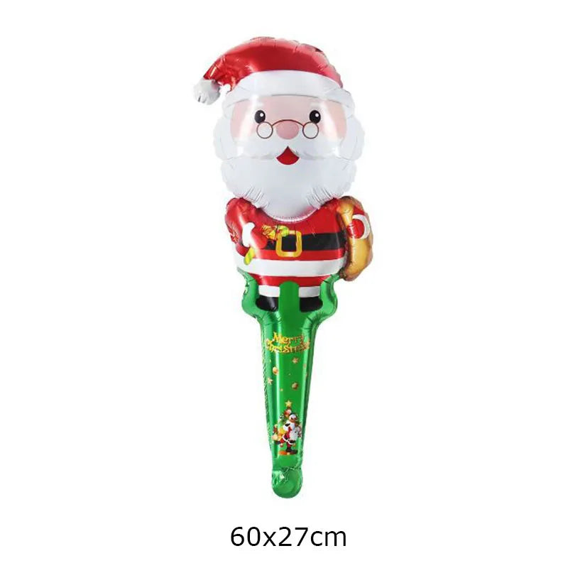 50/20/10Pcs Christmas Foil Balloons for Festive Cheer - Image 5