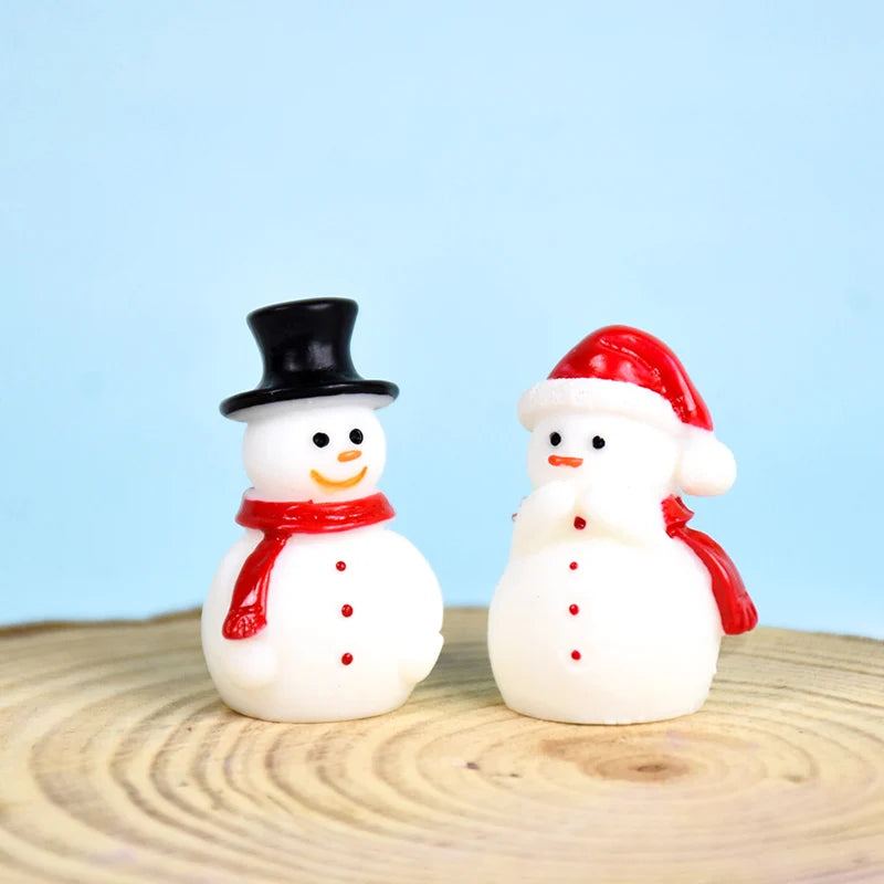 Charming Mini Santa, Snowman & Elk Ornaments - Image 27