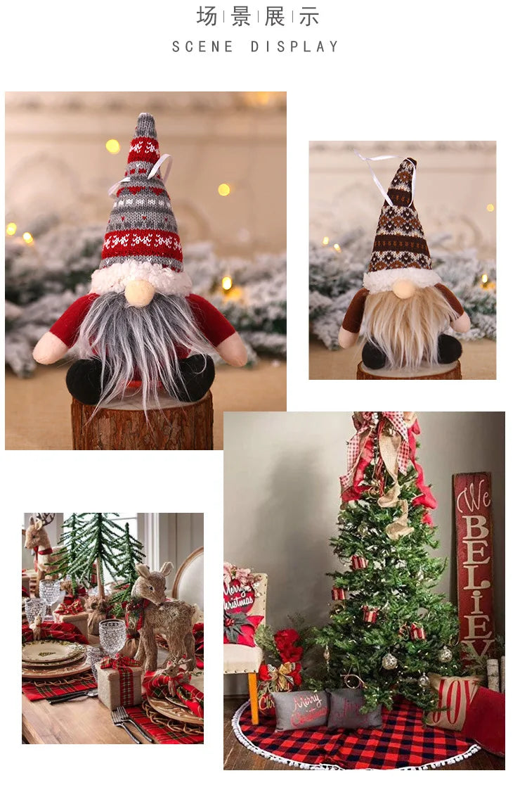 Charming Faceless Gnome Christmas Home Decor - Image 53