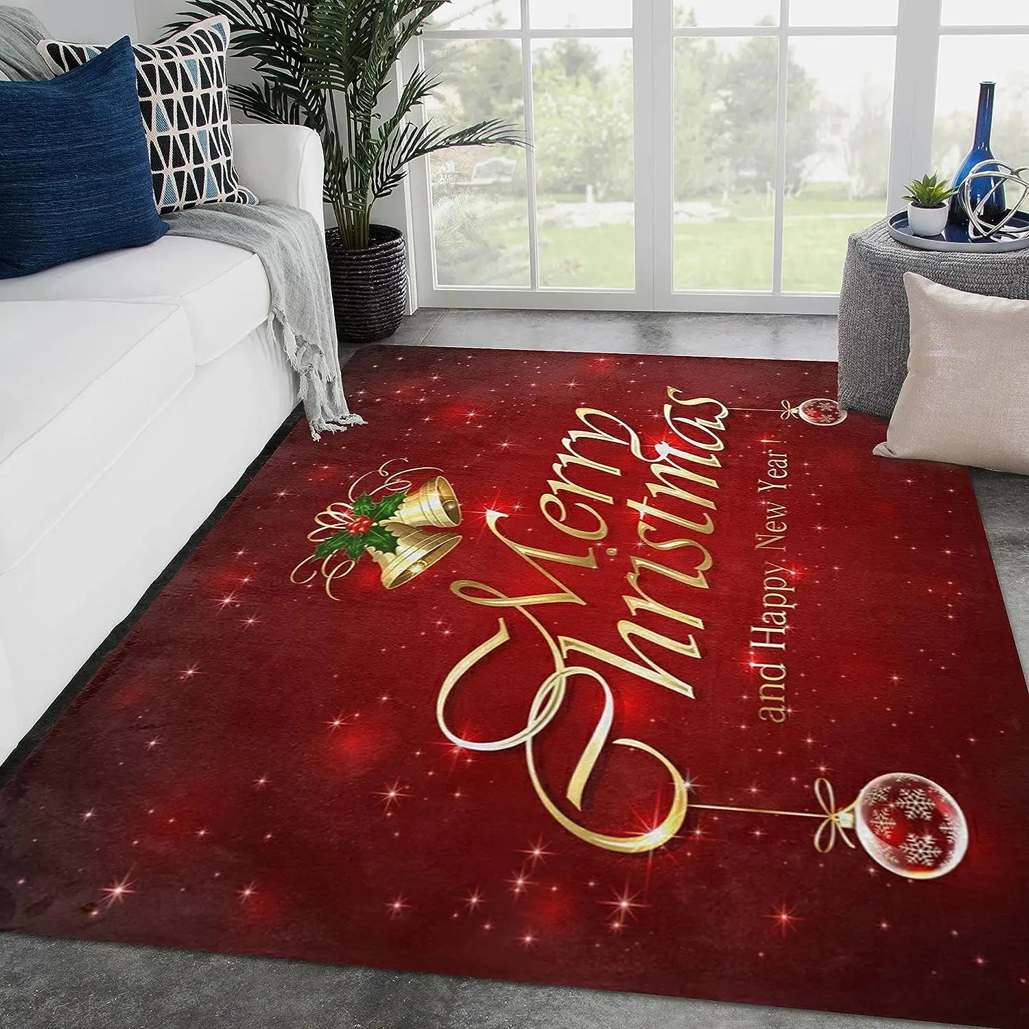 Festive Santa Claus Area Rug for Holiday Cheer - Image 17