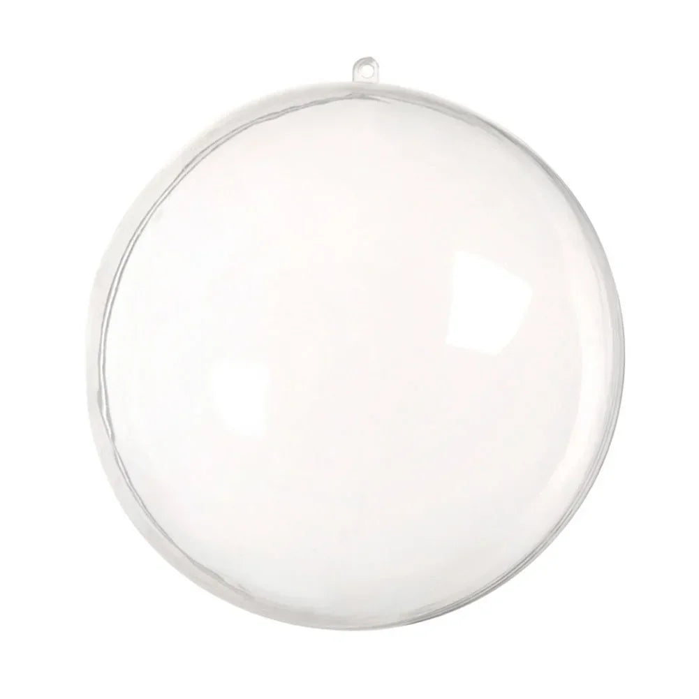 Delightful DIY Clear Acrylic Christmas Baubles - Image 3