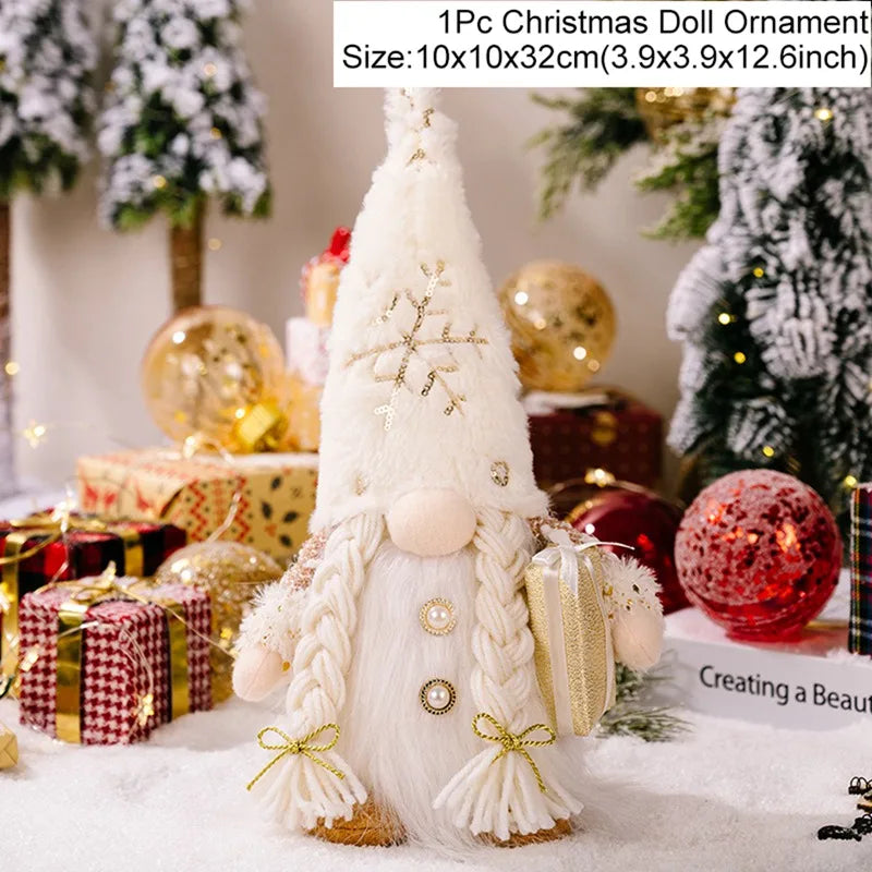 Charming Faceless Gnome Christmas Home Decor - Image 12
