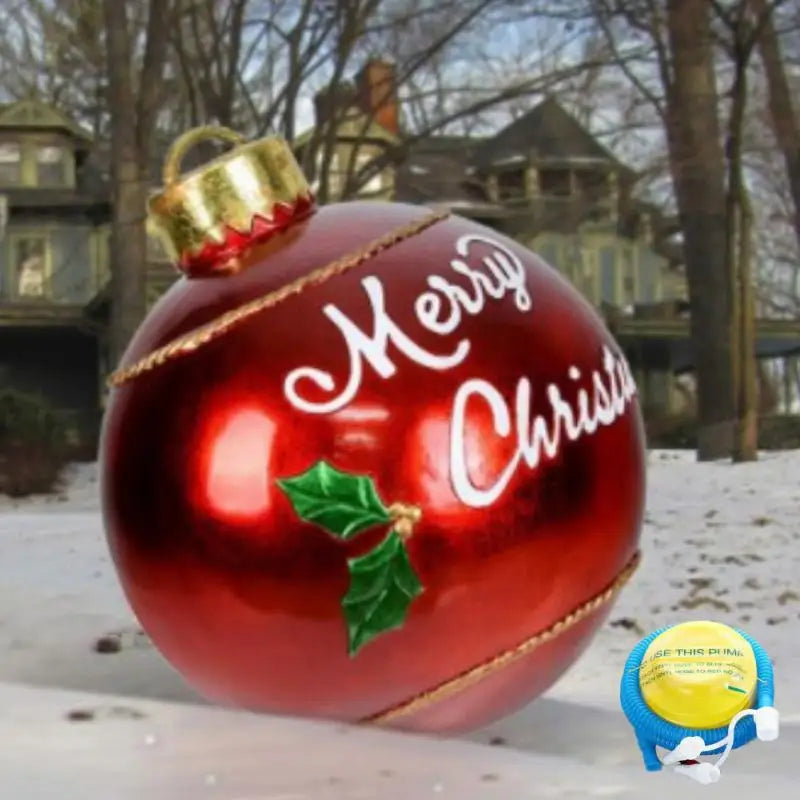 Giant Inflatable Christmas Tree Decor Ball - 60cm - Image 17