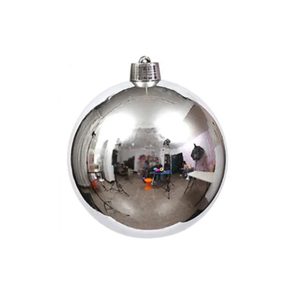Large Red Christmas Ornament Balls for Festive Decor - Image 9