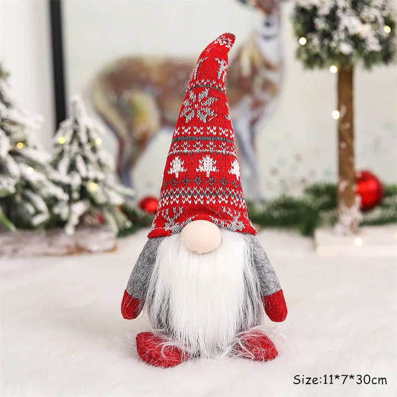 Charming Faceless Gnome Doll for Festive Cheer - Image 58
