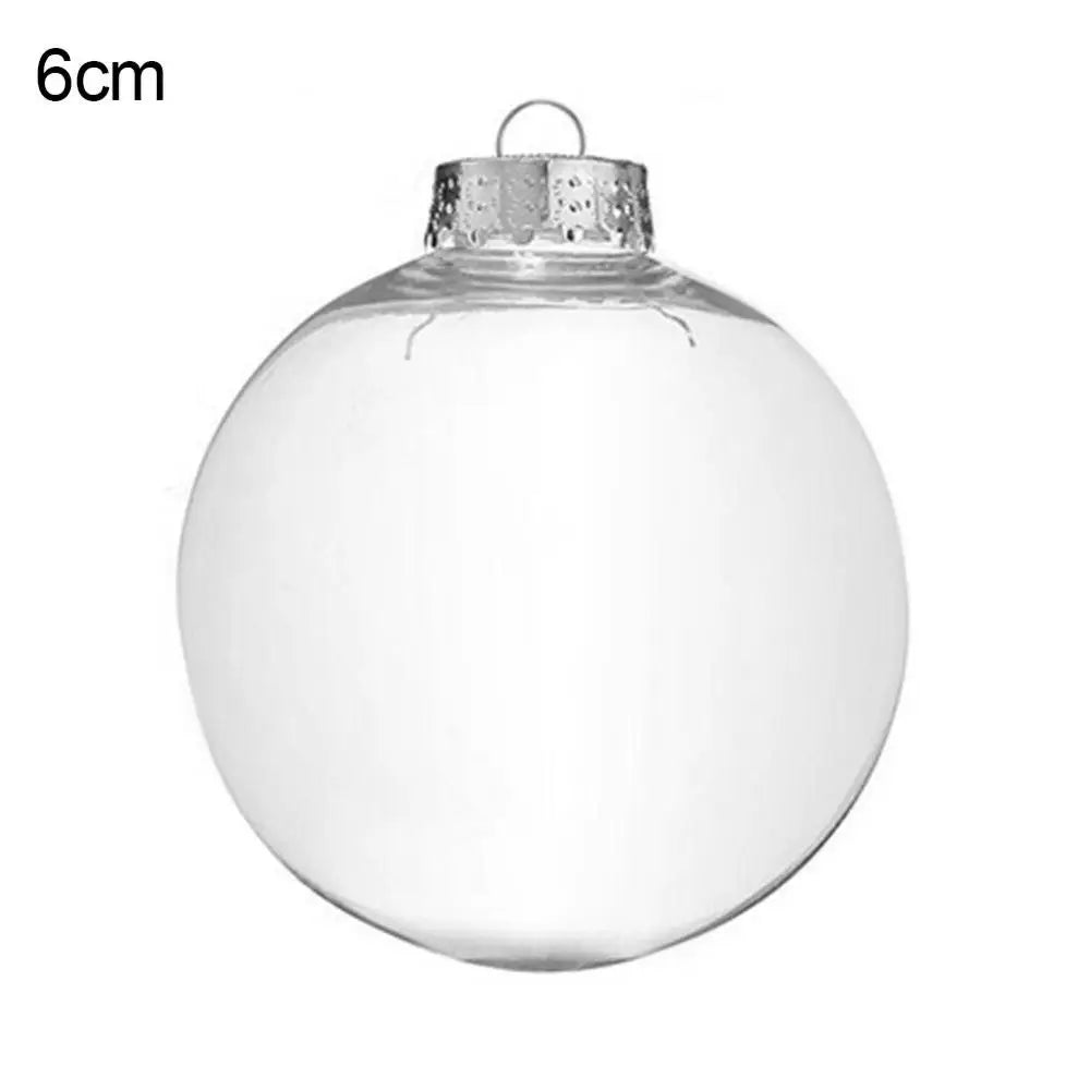 Transparent Fillable Christmas Baubles for Festive Decor - Image 8