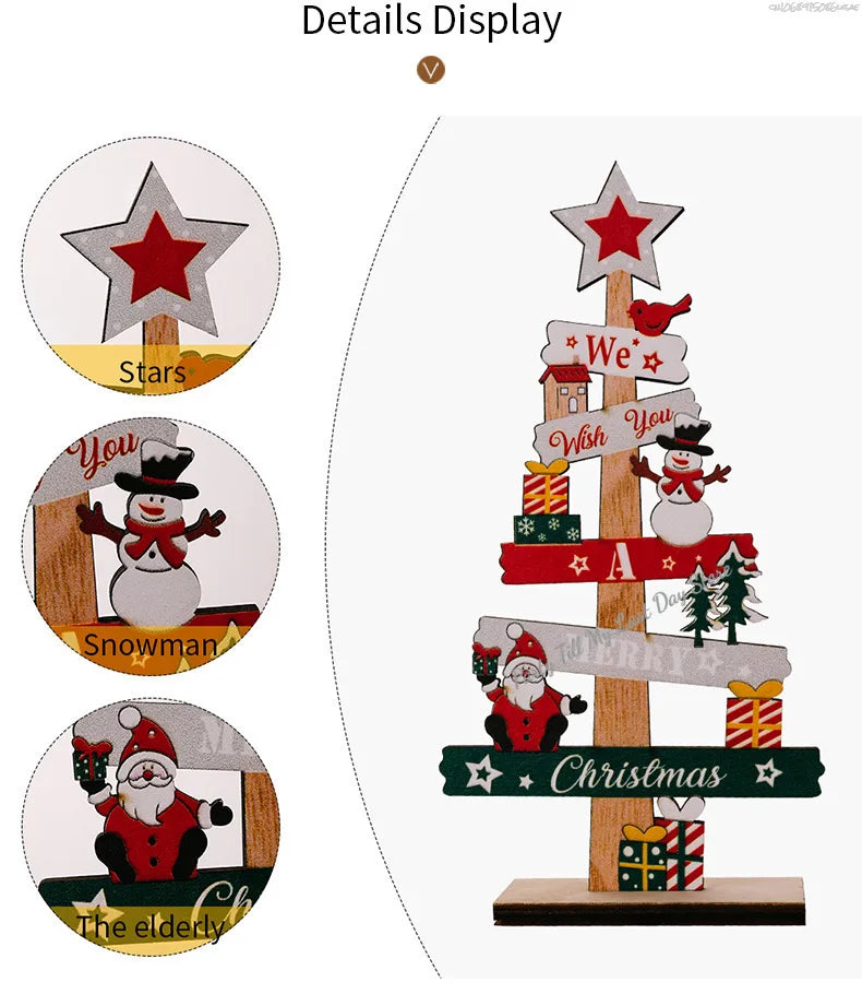Charming DIY Santa Claus Wooden Christmas Plaque - Image 17