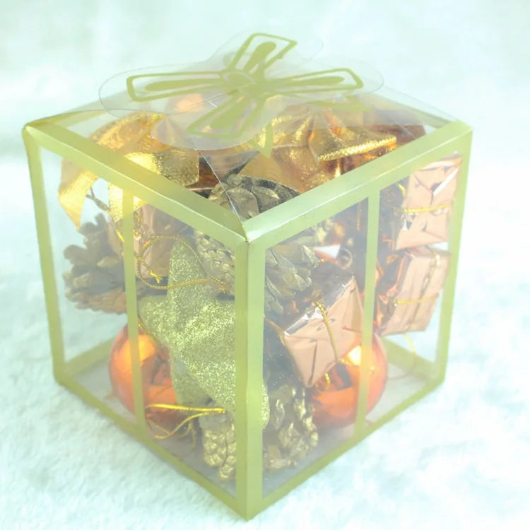 Festive Golden Christmas Tree Baubles for Holiday Cheer - Image 6