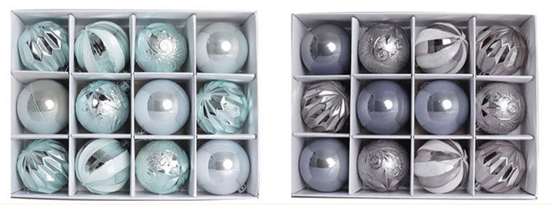 12pc Alien Christmas Ball Ornaments Set - Image 22