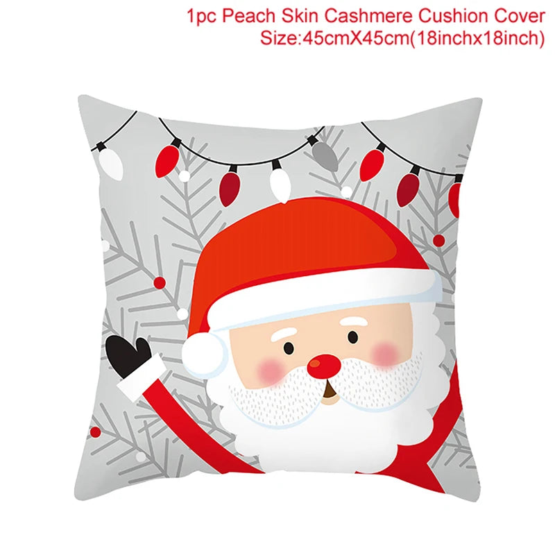Festive 45cm Christmas Cushion Cover - Merry Decor - Image 5