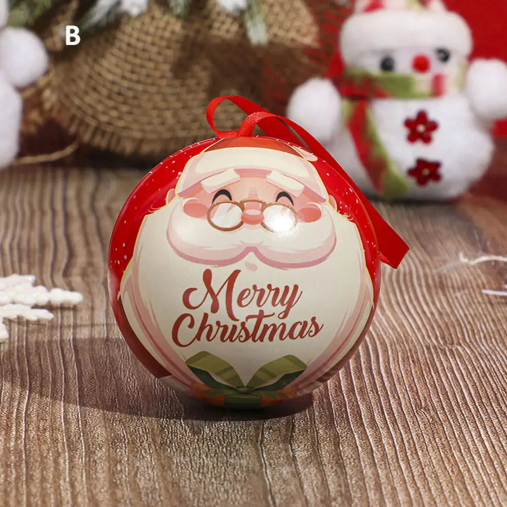 Festive Round Candy Box for Holiday Treats - Image 6