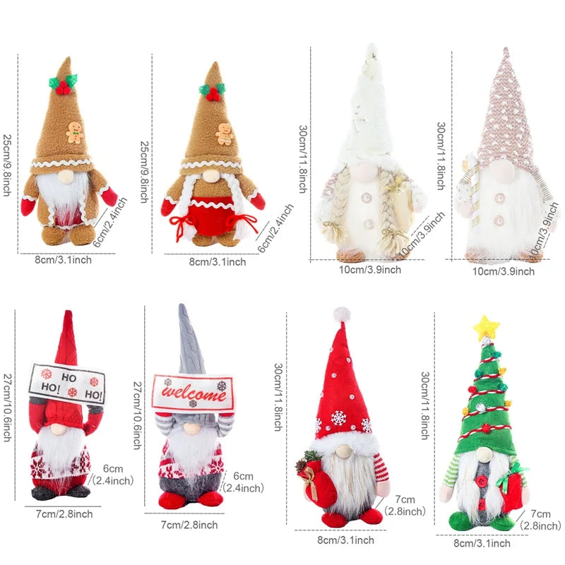 Charming Faceless Gnome Christmas Home Decor - Image 24