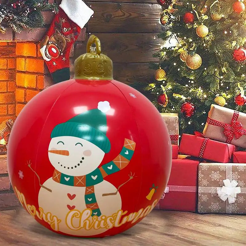 Giant 60cm Inflatable Christmas Ornament Ball