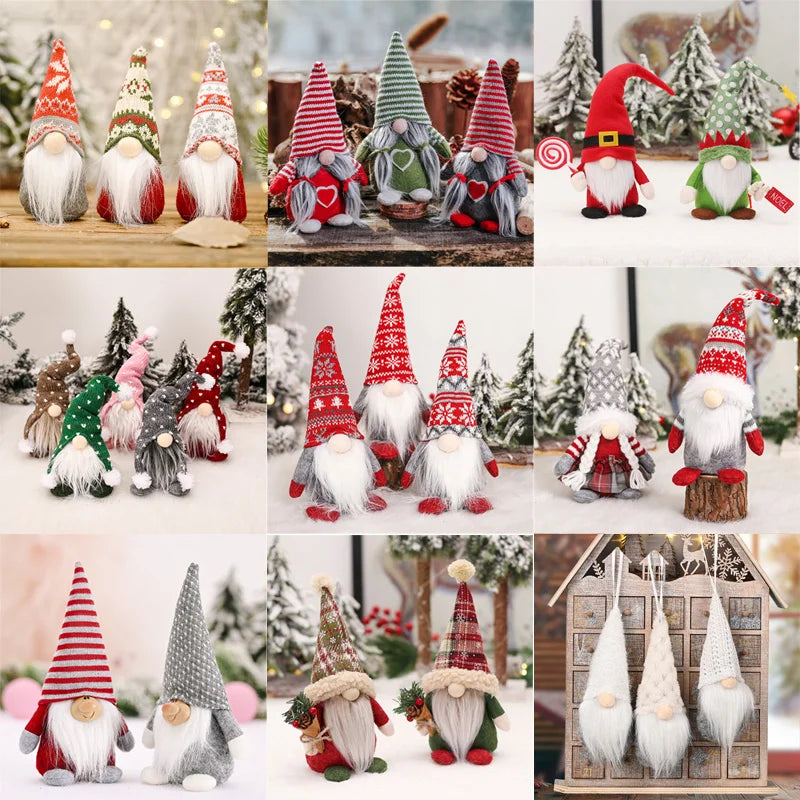 Charming Faceless Gnome Doll for Festive Cheer - Image 69