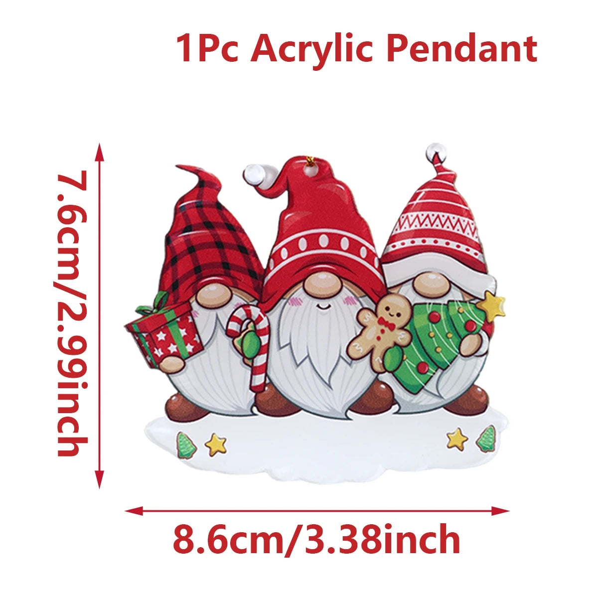 Festive Gnome Hanging Pendant for Christmas Cheer - Image 14