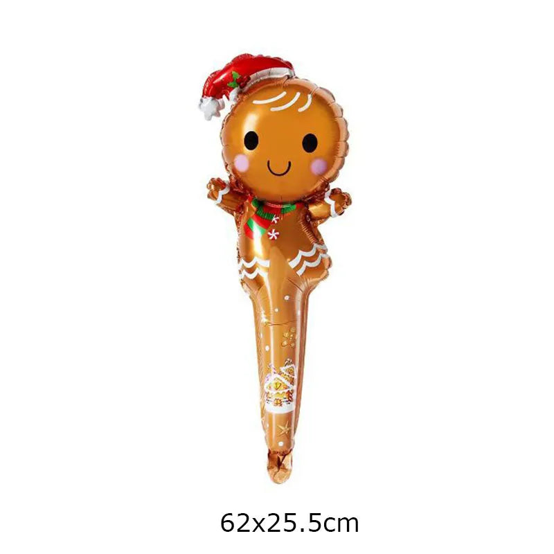 50/20/10Pcs Christmas Foil Balloons for Festive Cheer - Image 7