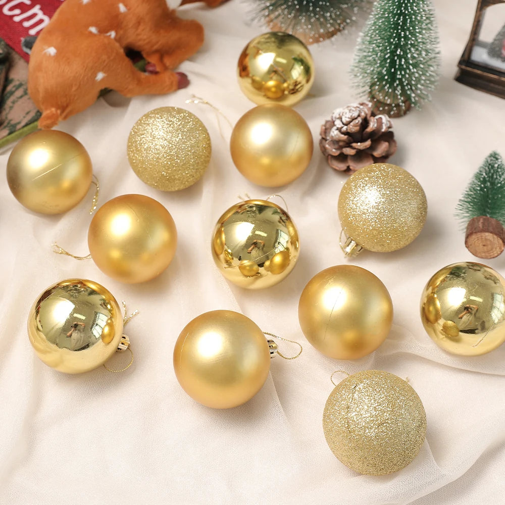 24Pcs Christmas Ball Ornaments for Holiday Cheer - Image 22