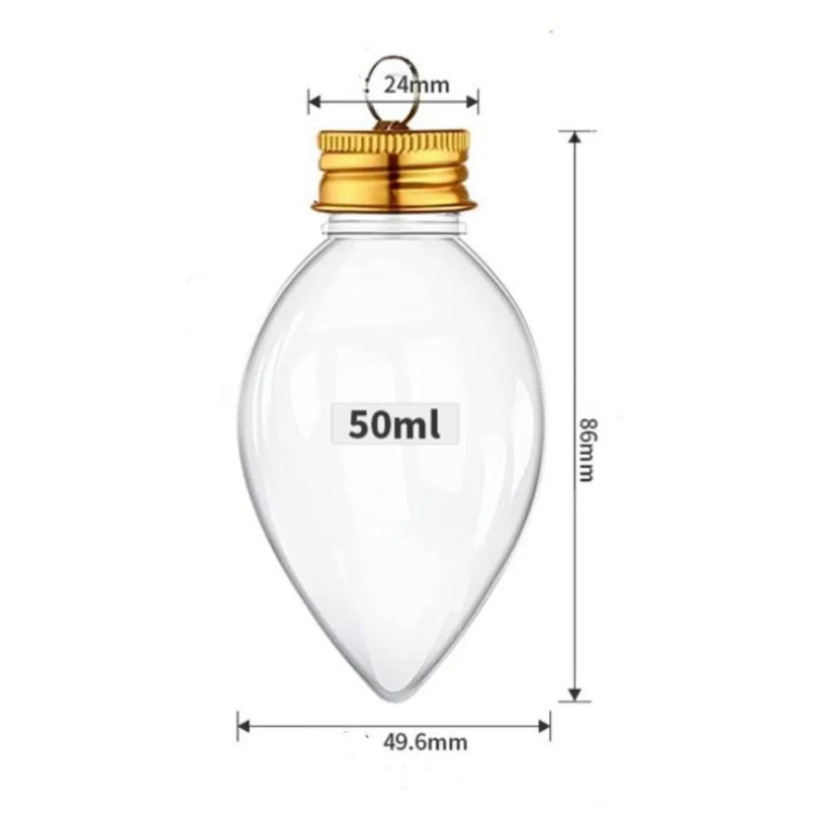 Festive Hanging Bottle Ornaments for Christmas Decor - Image 14