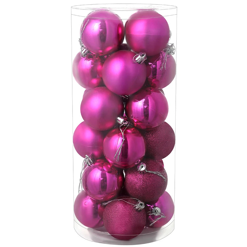 24 Christmas Tree Ornaments - Festive Holiday Decor - Image 16