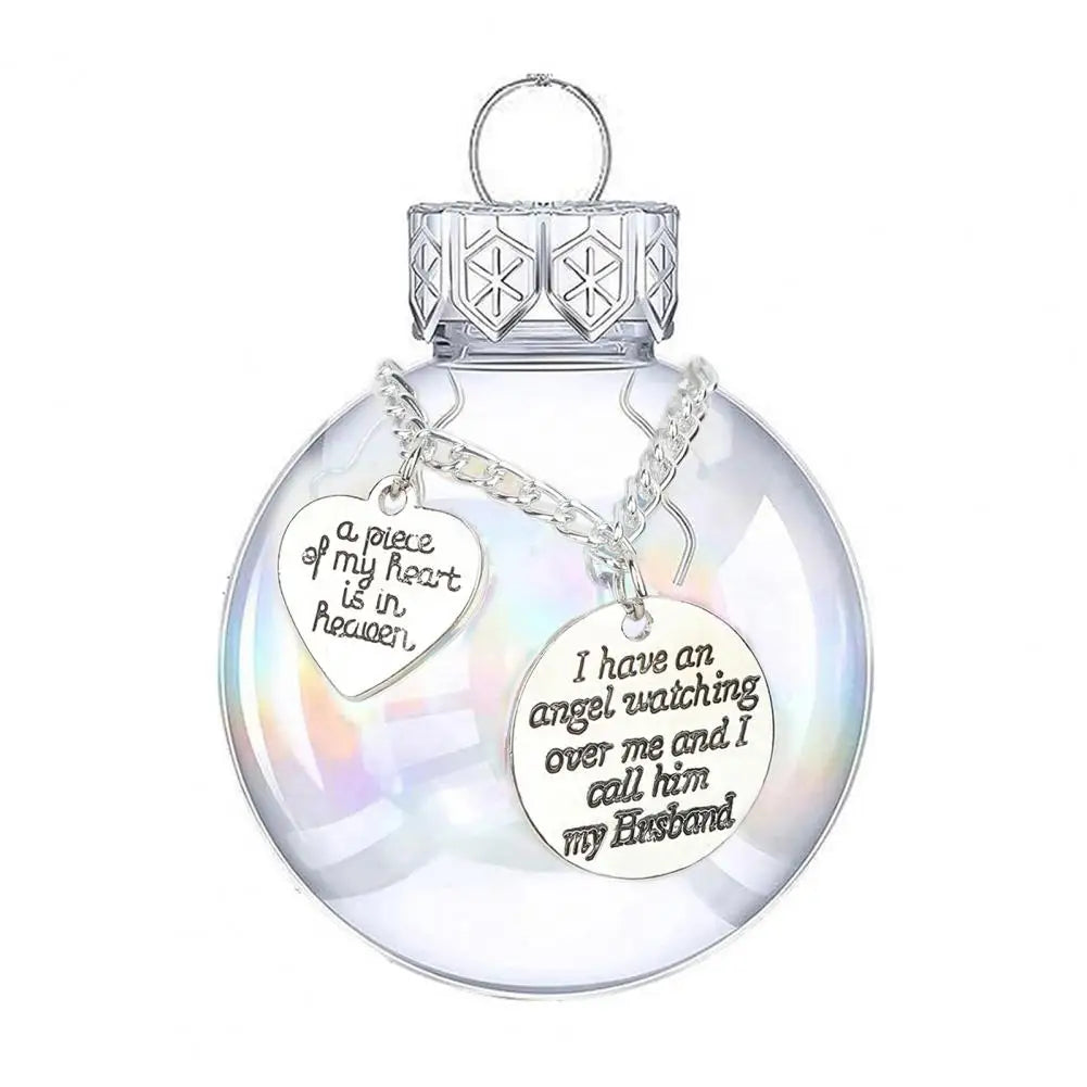Touching Heartfelt Christmas Memorial Ornament Ball - Image 17