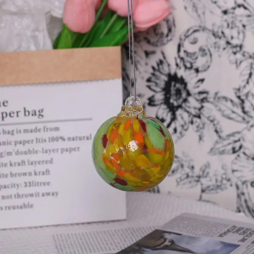 Colorful Hand-Blown Christmas Ball Ornaments - Tree Decor - Image 12