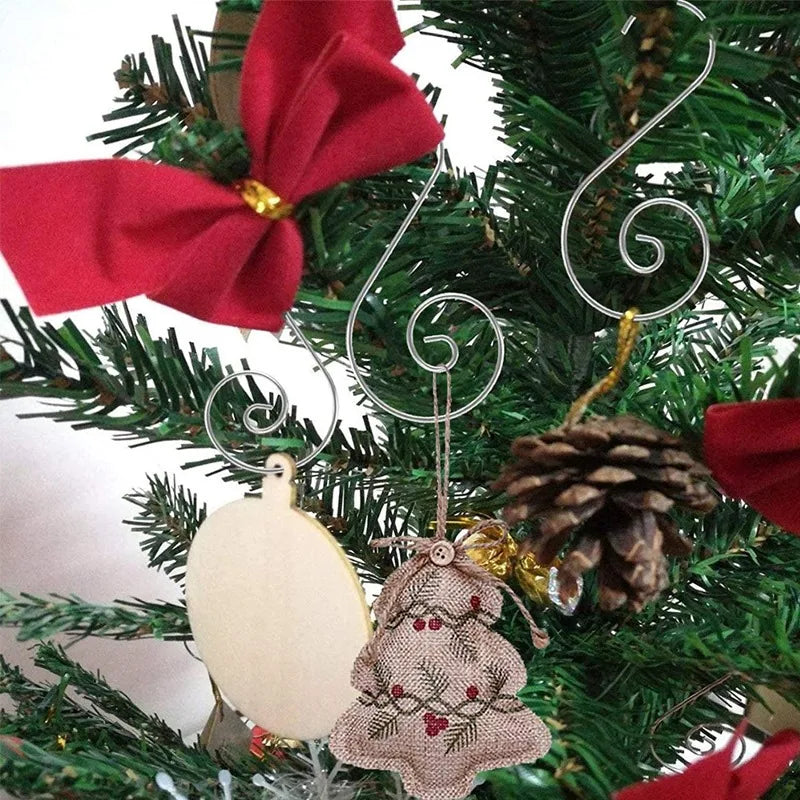 Charming S-Shaped Metal Hooks for Christmas Ornaments - Image 26