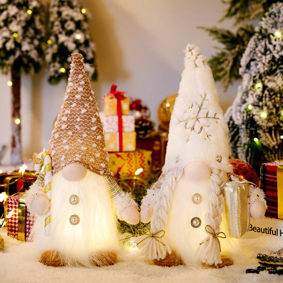 Charming Faceless Gnome Christmas Home Decor
