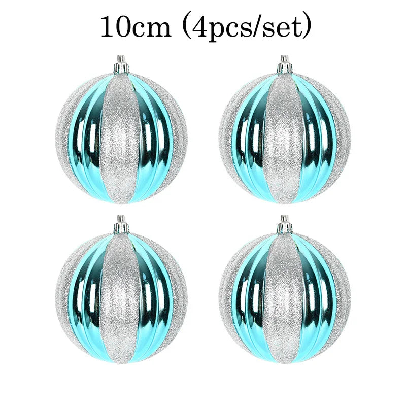 Festive PVC Christmas Tree Ornaments & Decorations - Image 36