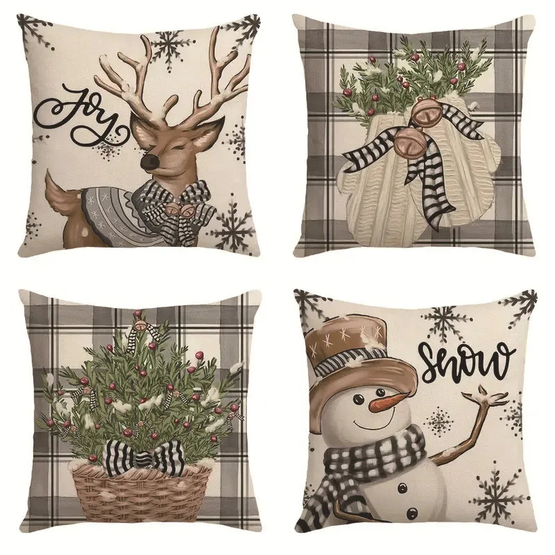 Merry Christmas Pillowcase – Festive Home Decor - Image 19