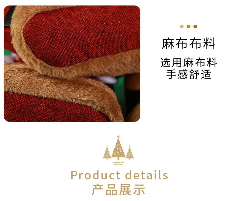 Festive Xmas Gift Bags: Santa, Snowman & Friends - Image 11