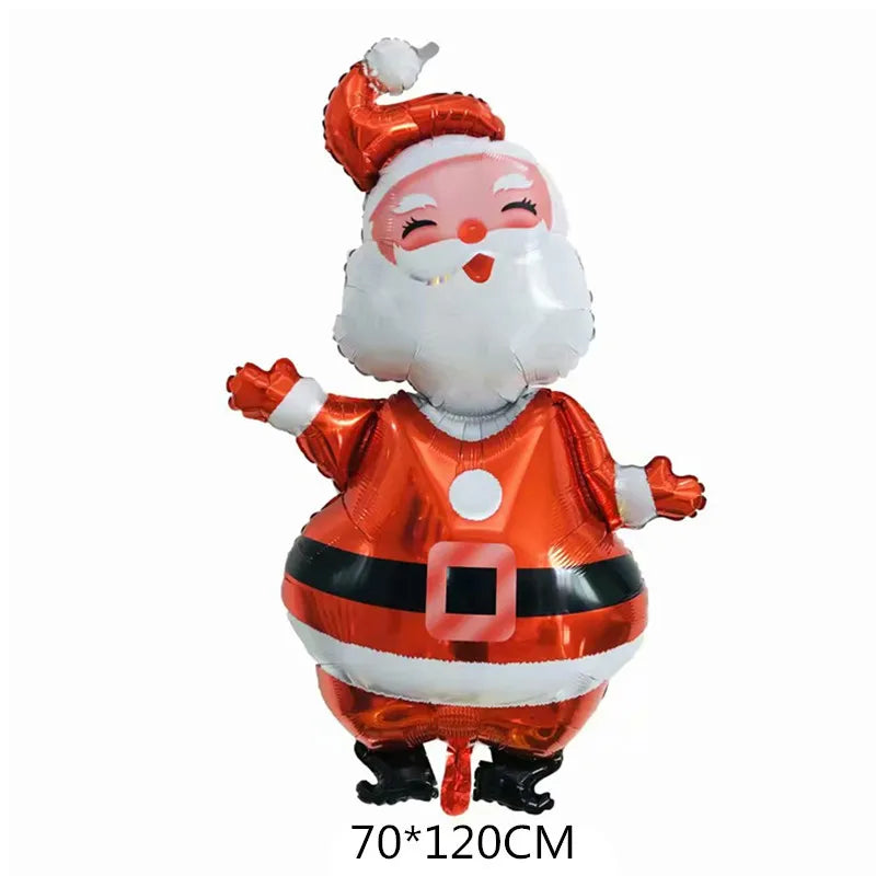 Festive Foil Balloons: Santa, Snowman & More! - Image 22