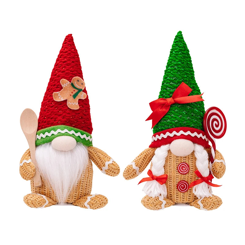 Glowing Gingerbread Man Elf Ornament - Festive Gift - Image 5