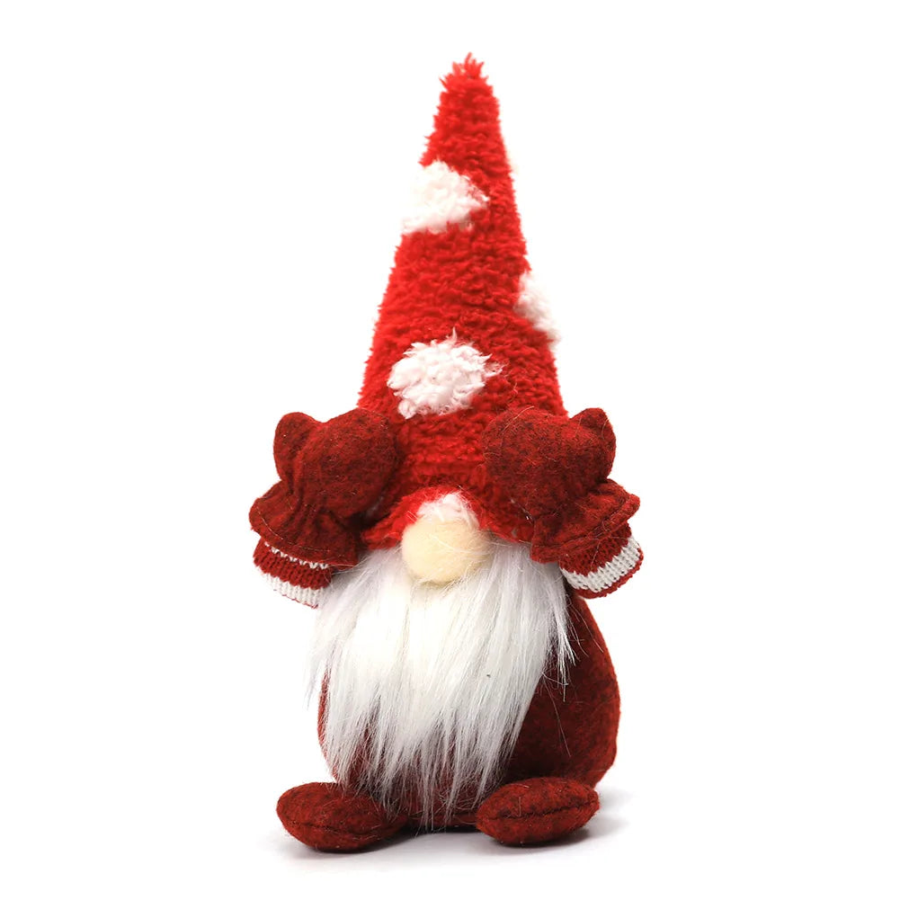 Festive Swedish Gnome Plush Tree Ornaments - Image 9