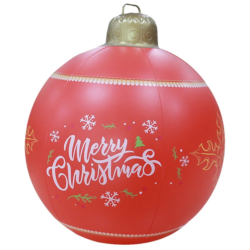 Large Inflatable Christmas Ball Patio Decor