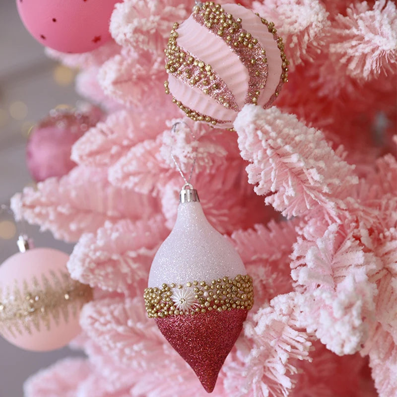Charming Pink Star Tree Topper for Christmas - Image 5
