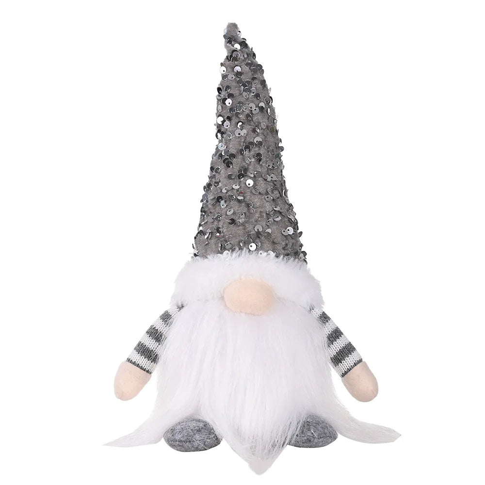 Festive LED Lighted Elf Gnome Sled Decoration - Image 7