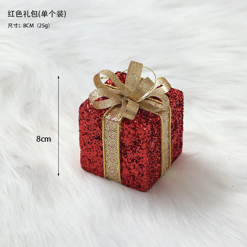 Elegant Champagne Bauble Ornaments for Christmas Decor - Image 68
