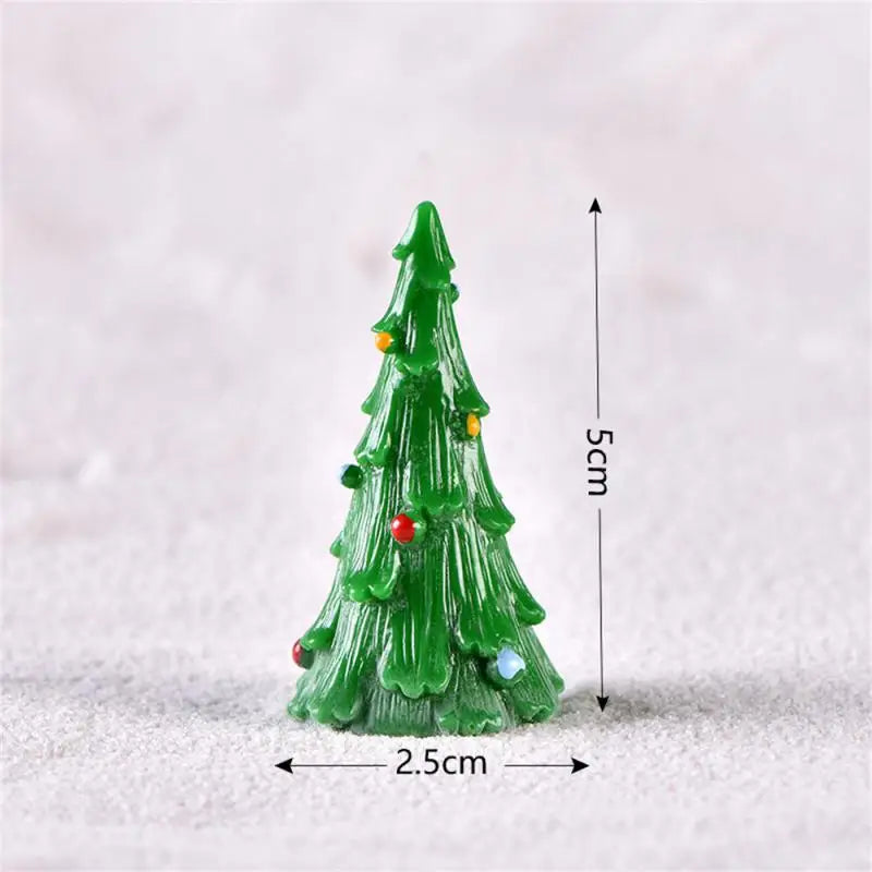 Festive Mini Resin Santa, Snowman & Elk Ornaments - Image 30