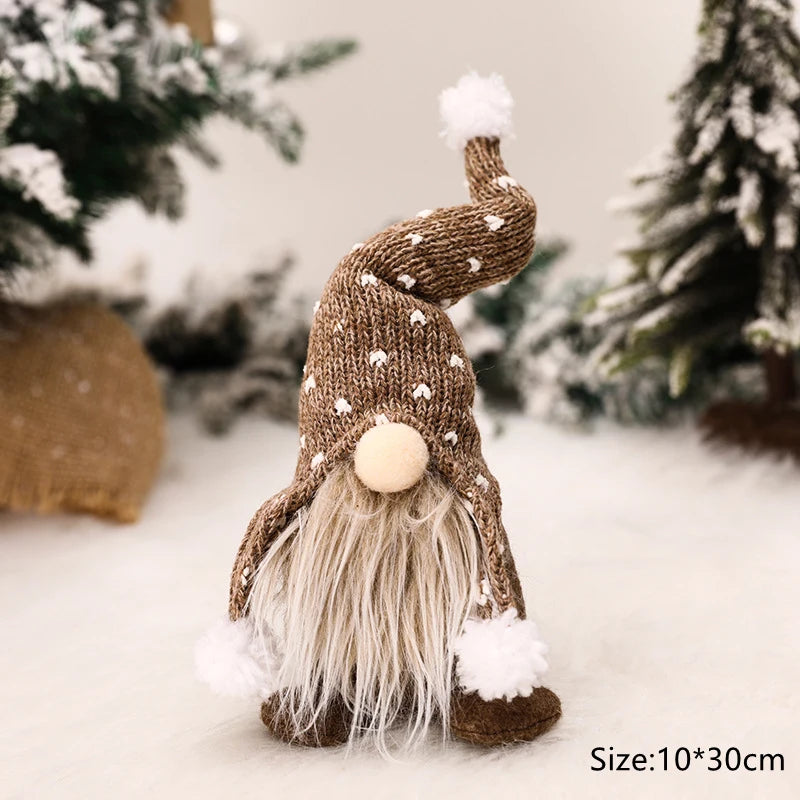 Charming Faceless Gnome Doll for Festive Cheer - Image 12