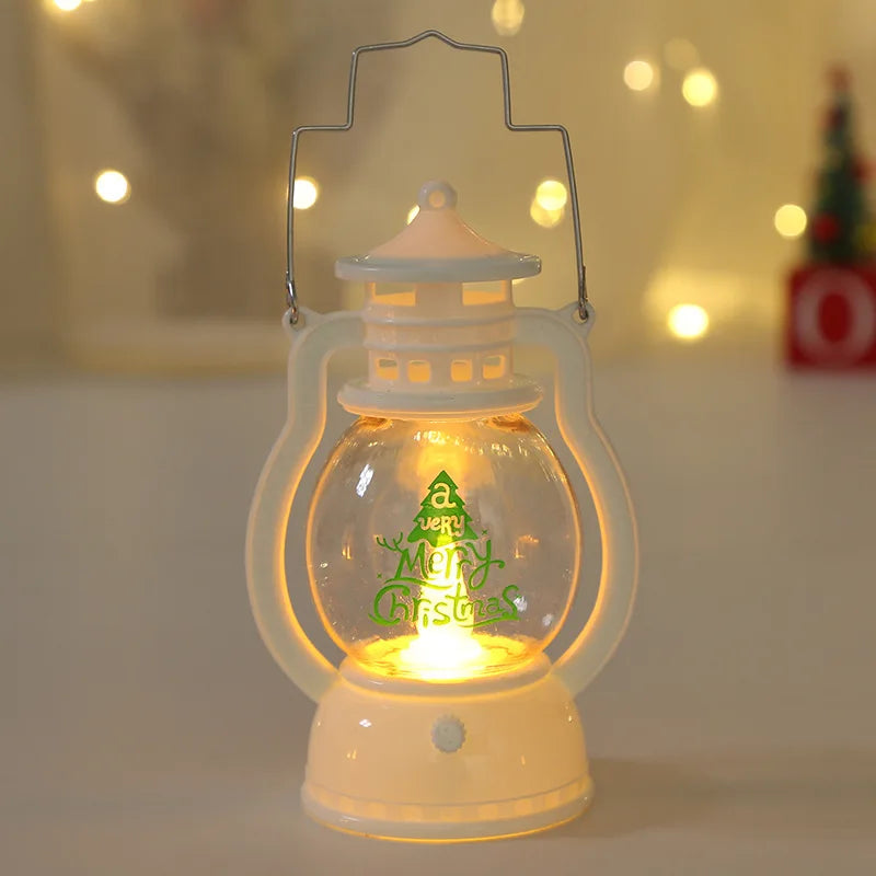Festive Christmas LED Lights with Santa & Snowman - Image 3