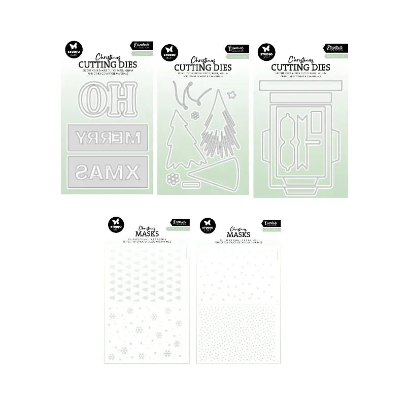 Festive Poinsettia Metal Cutting Dies for Christmas Crafts - Image 11