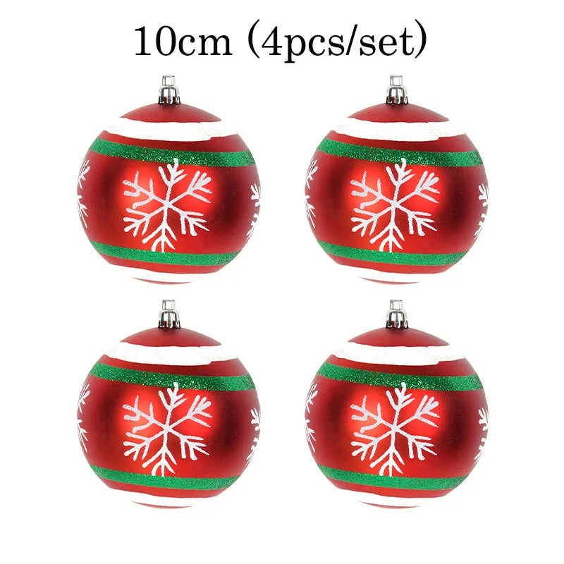 Festive PVC Christmas Tree Ornaments & Decorations - Image 14