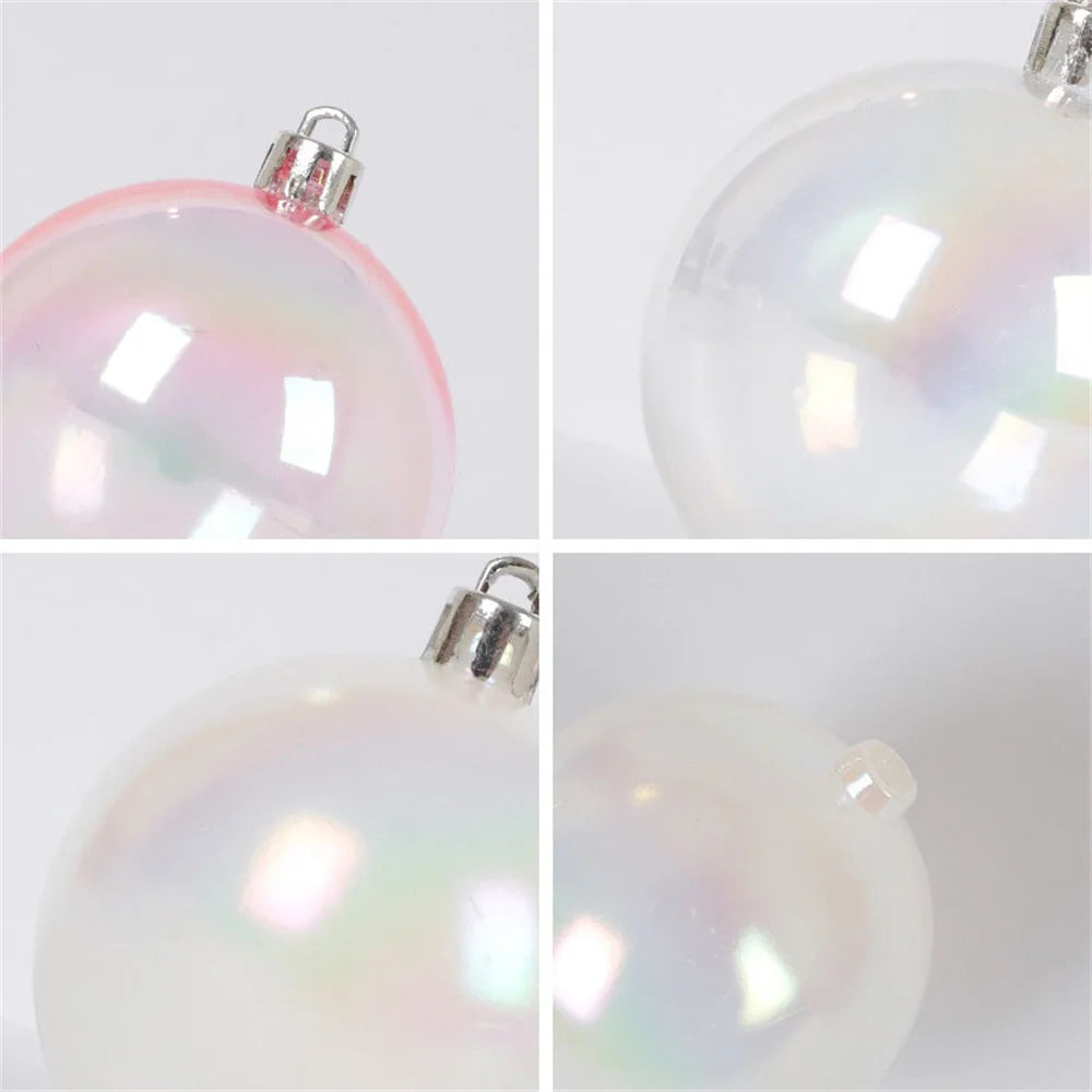 Colorful Christmas Bubble Ornaments - 10pcs Set - Image 4