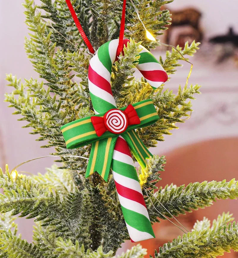Charming Resin Santa Claus Tree Ornaments for Christmas - Image 8