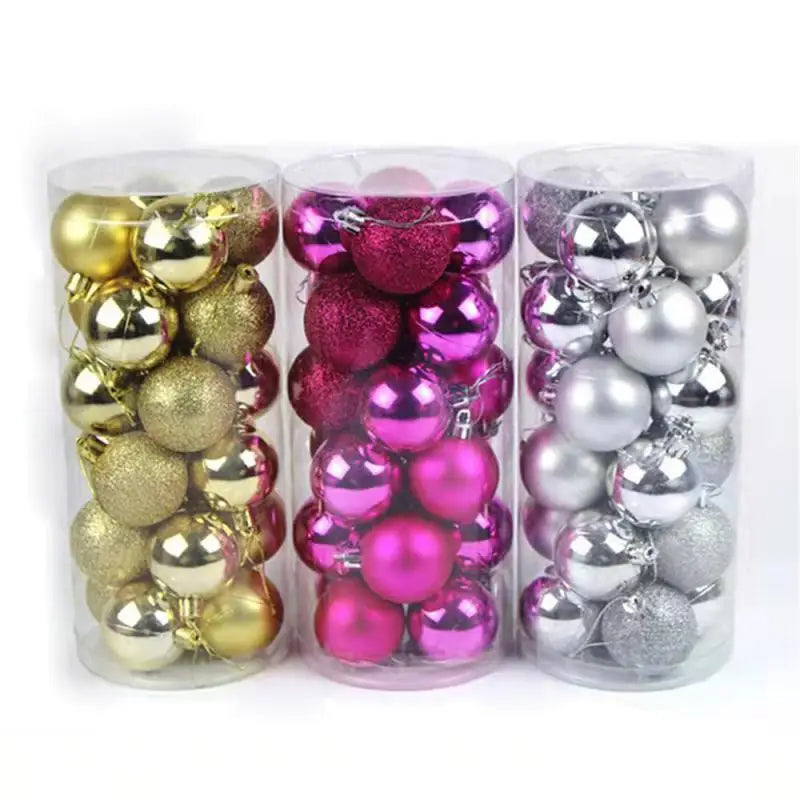 Unbreakable Christmas Ball Ornaments Set - Festive Decor - Image 5