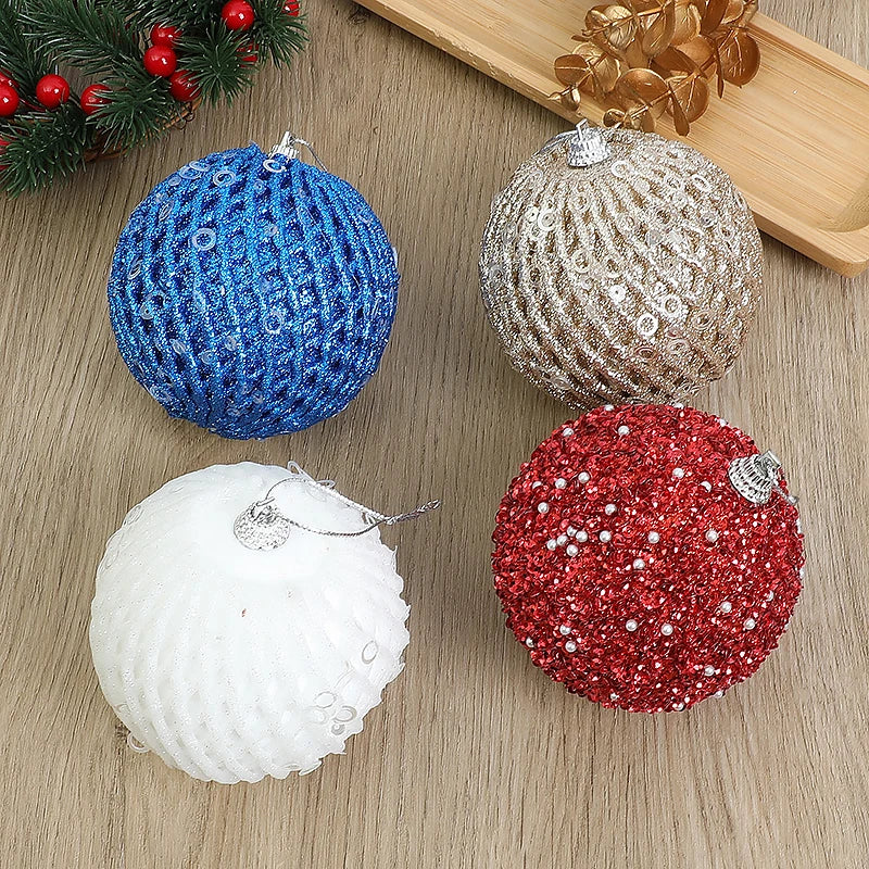 Elegant Gold Christmas Balls for Tree Decor - Image 26