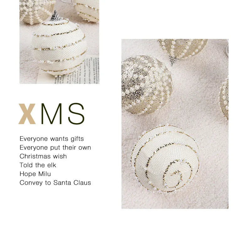 Set of 12 Colorful Foam Christmas Ball Ornaments - Image 7